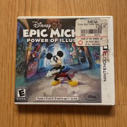 Epic Mickey Power Of Illusion for Nintendo 3DS 