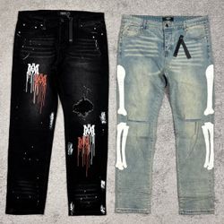 Amiri size medium and 36
