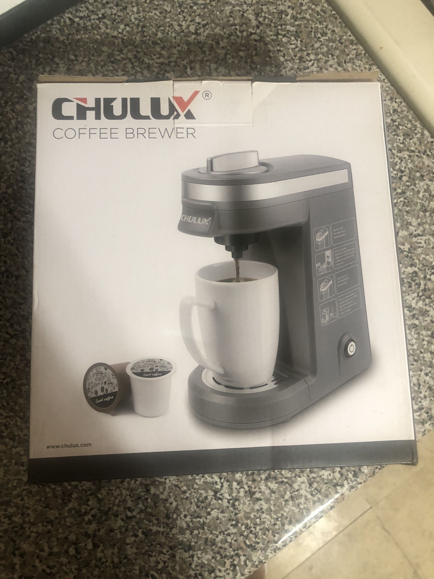 CHULUX Single Serve Coffee Maker