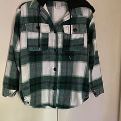 Junior’s Plaid Shirt 