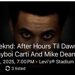 The Weeknd July 8th