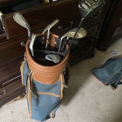 Golf Clubs With Backpack 