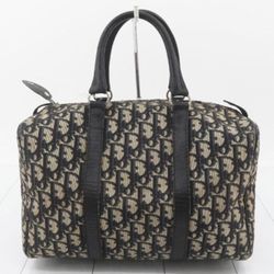 Christian Dior Trotter Canvas Boston Bag