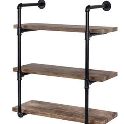 New Cast Iron Floating Wall Shelf 