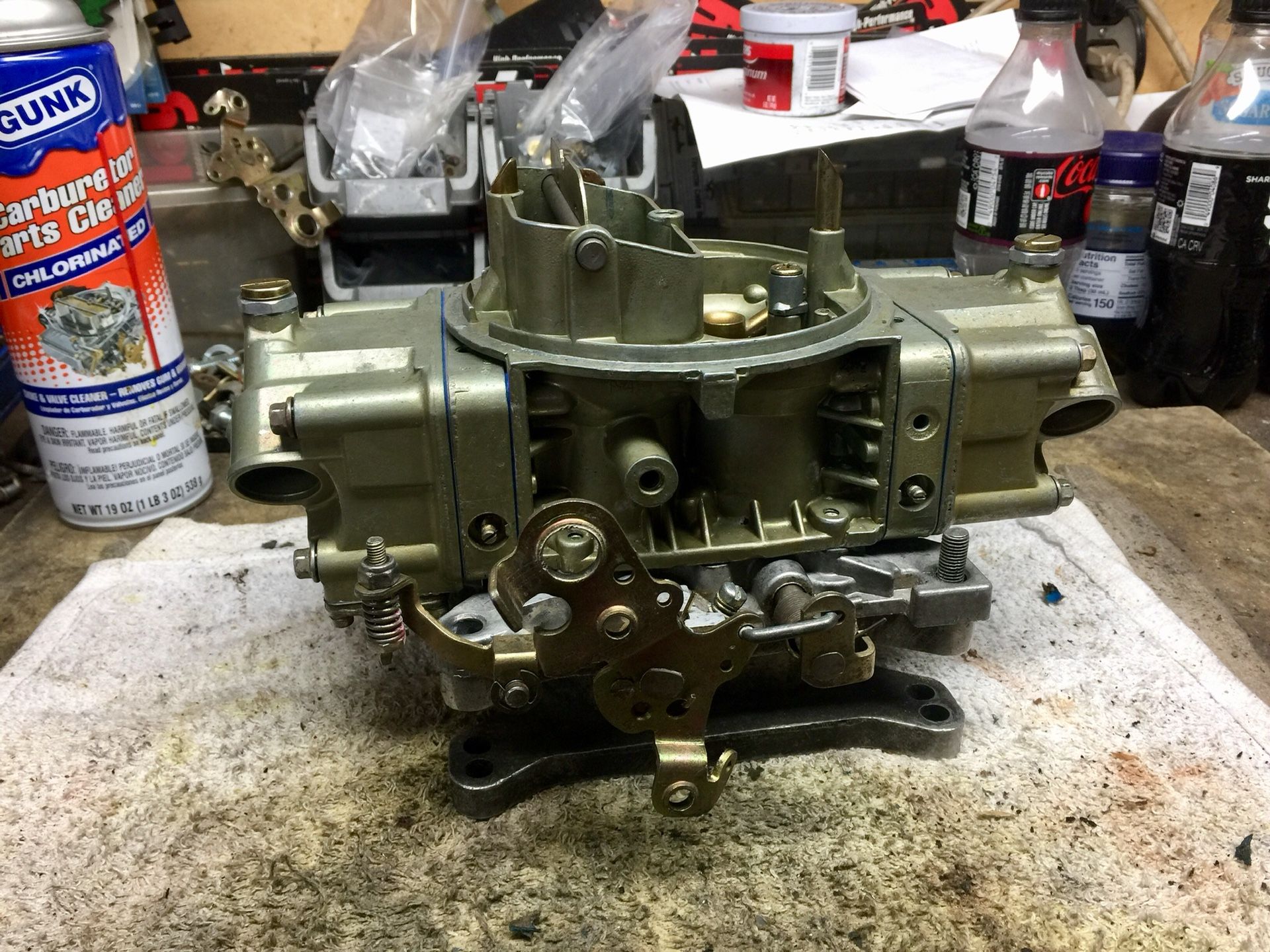 Holley 4779-8 750 Double Pumper rebuilt