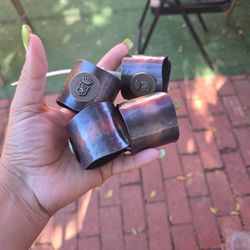Cupper Napkin Rings 