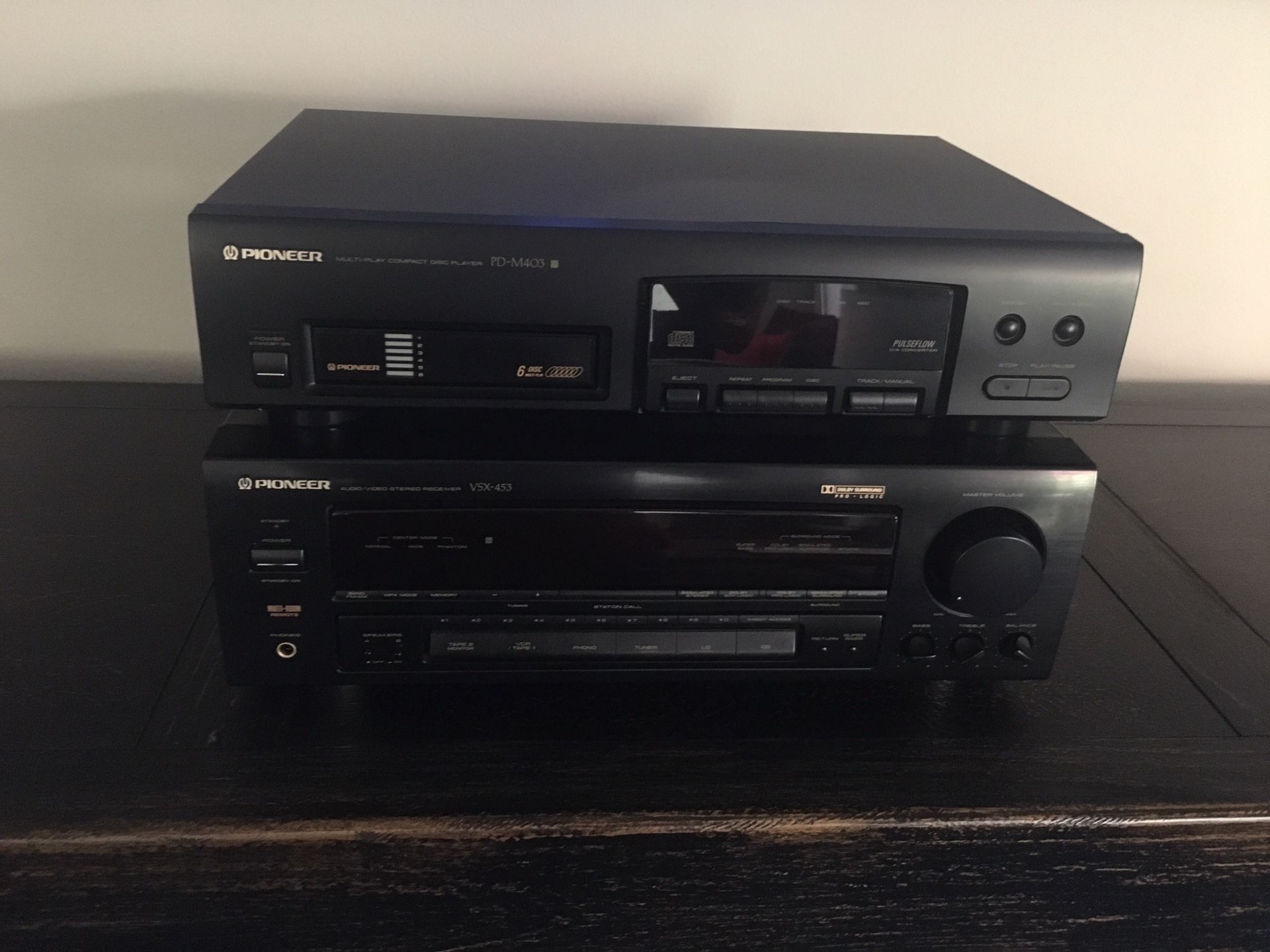 Pioneer Stereo & Pioneer CD Player