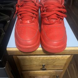 Nike Air Force 1’s - Red - Size 13 Men