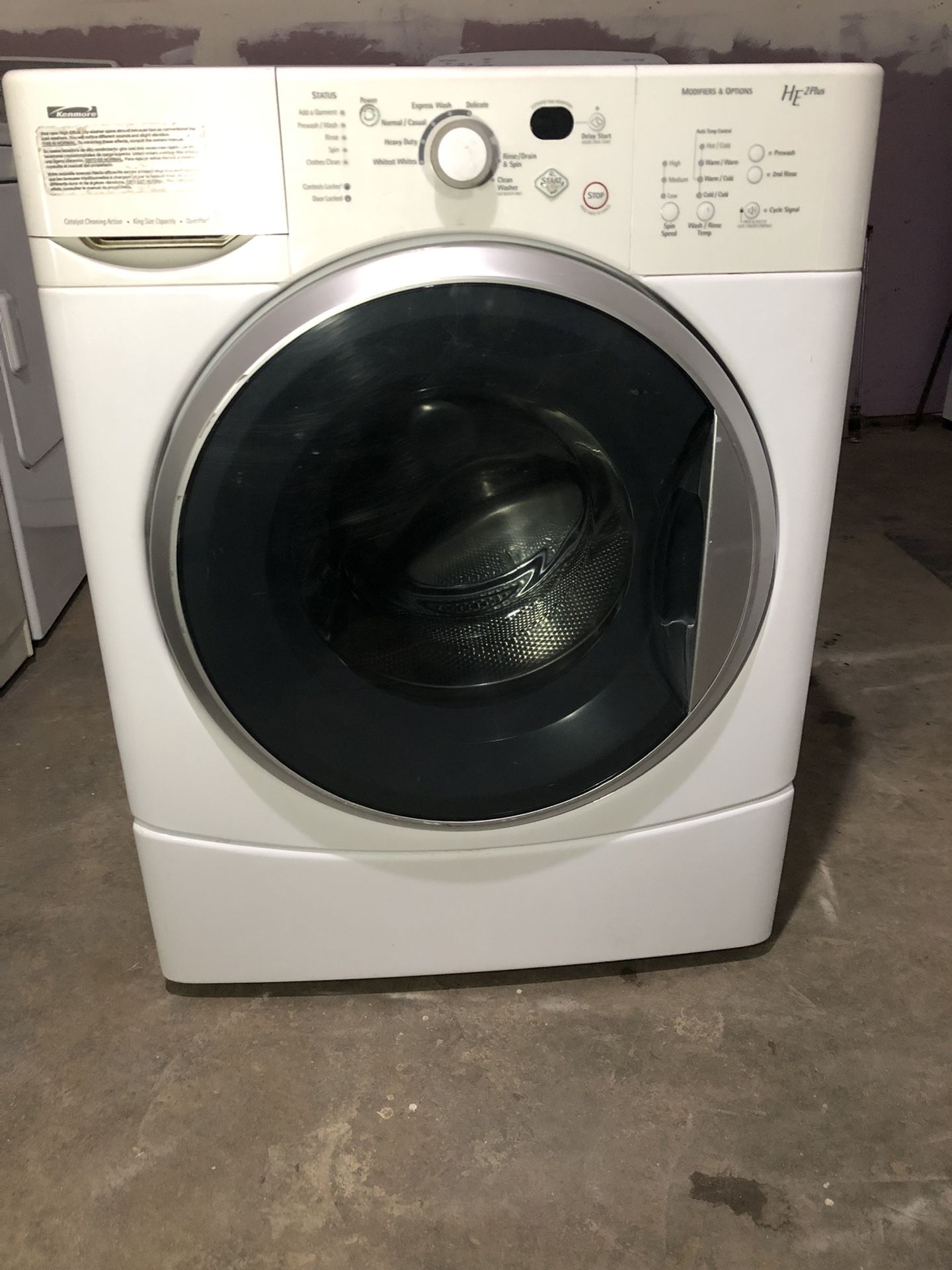 Kenmore Washing Machine ///Lavadora Kenmore