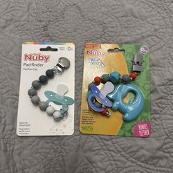 Baby Pacifiers Clips New