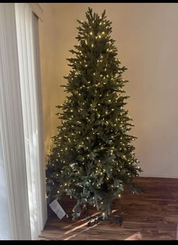 Christmas Tree With Pre Lights