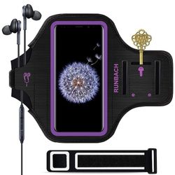 New Armband, Sweatproof Running Exercise Gym Cellphone Sportband Bag Fingerprint Touch/Key Holder