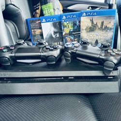 Ps4 1tb paquete completo 2 controllers + 4 juegos + 6 meses garantia + los cables play 4 price firm