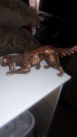 Dog figurine