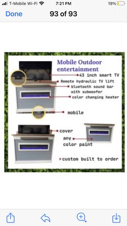 Outside Entertainment Center