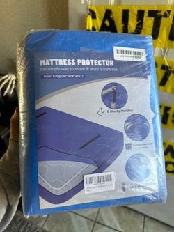 Mattress cover for moving king size