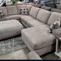 3 PIECES U  SHAPE SECTIONAL COUCH SAME DAY DELIVERY