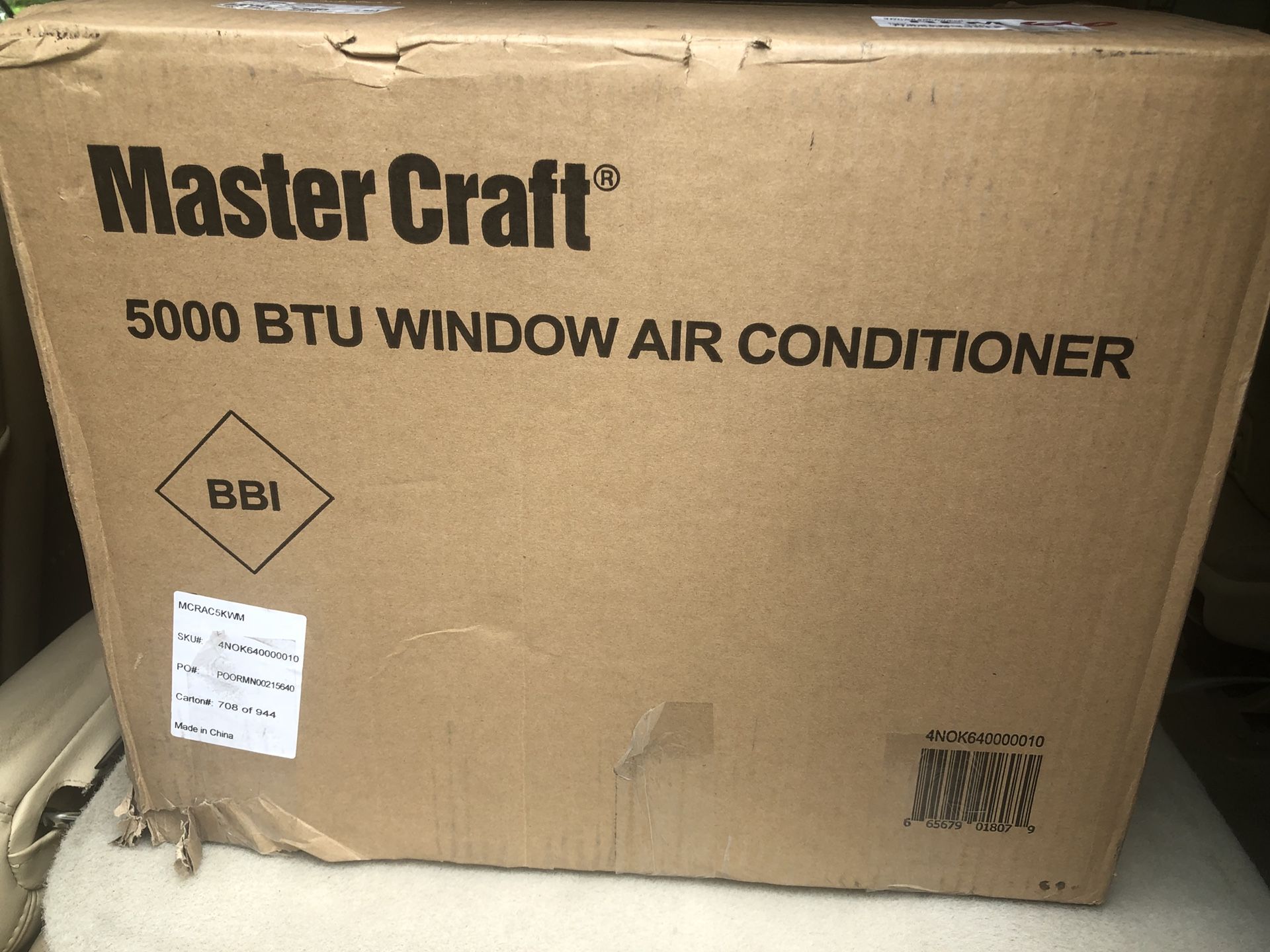Mastercraft 5 000 Btu Window Air Conditioner For Sale In Columbus Oh Offerup