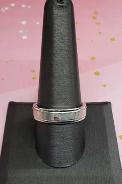 Men's Ring - White Gold 14k (.585) 8 grams Size 8