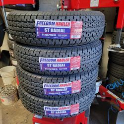 ST 225 75 15 TRAILER TIRES 10PLY LOAD RANGE E 