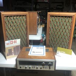Pioneer Model SX-990 Stereo Receiver,  Pioneer Model CS - 44 Speakers 🔊 2