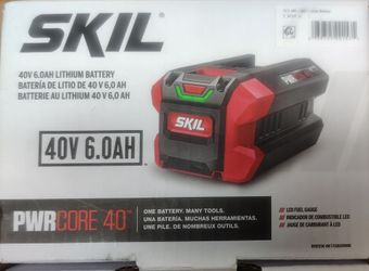 NEW SKIL PWRCORE 40V Battery & 300W Power Inverter Bundle - $200