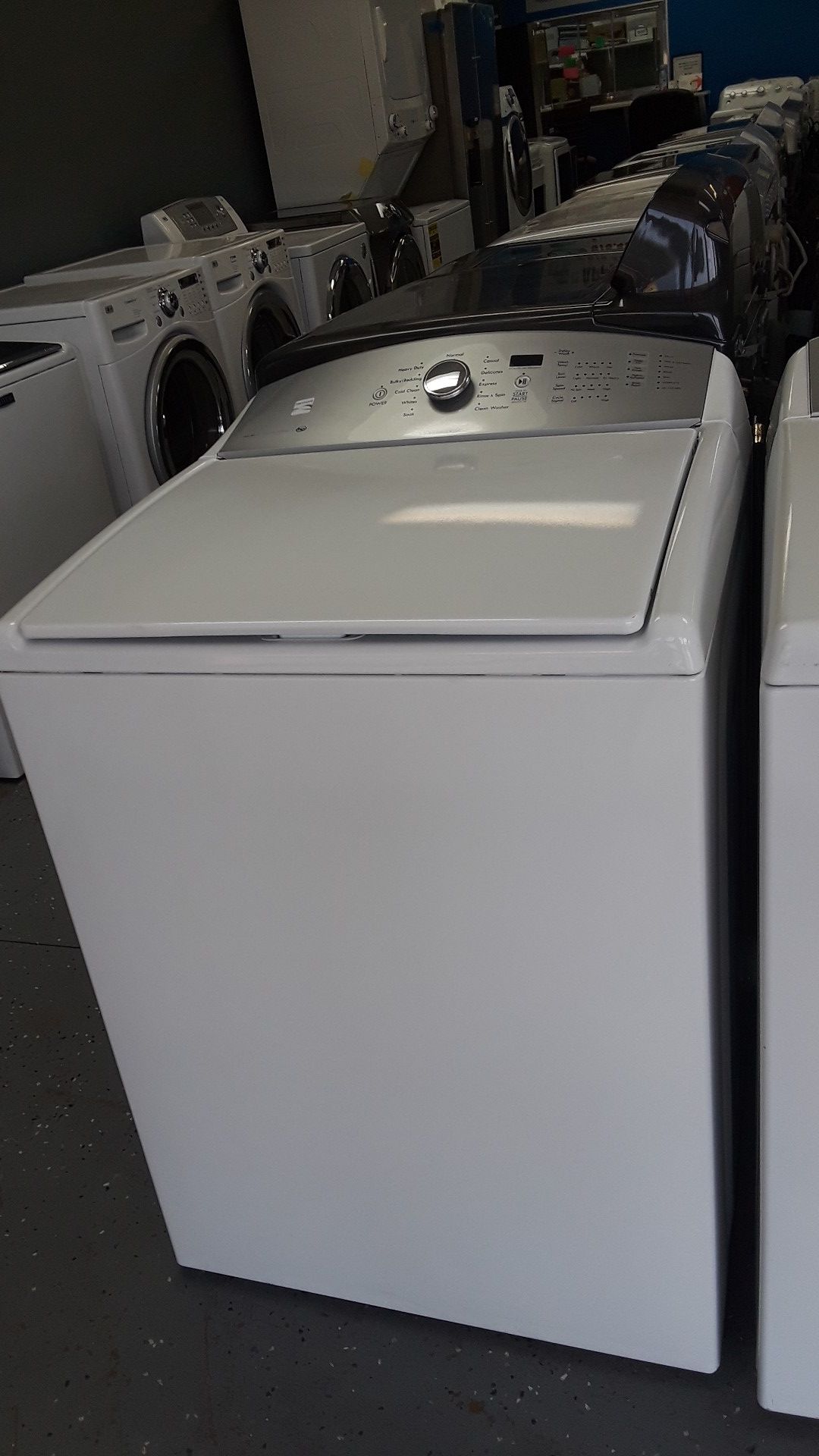 KENMORE WASHER & DRYER SET TRIPLE ACTION AGITATOR HE SMART CARE SENSING