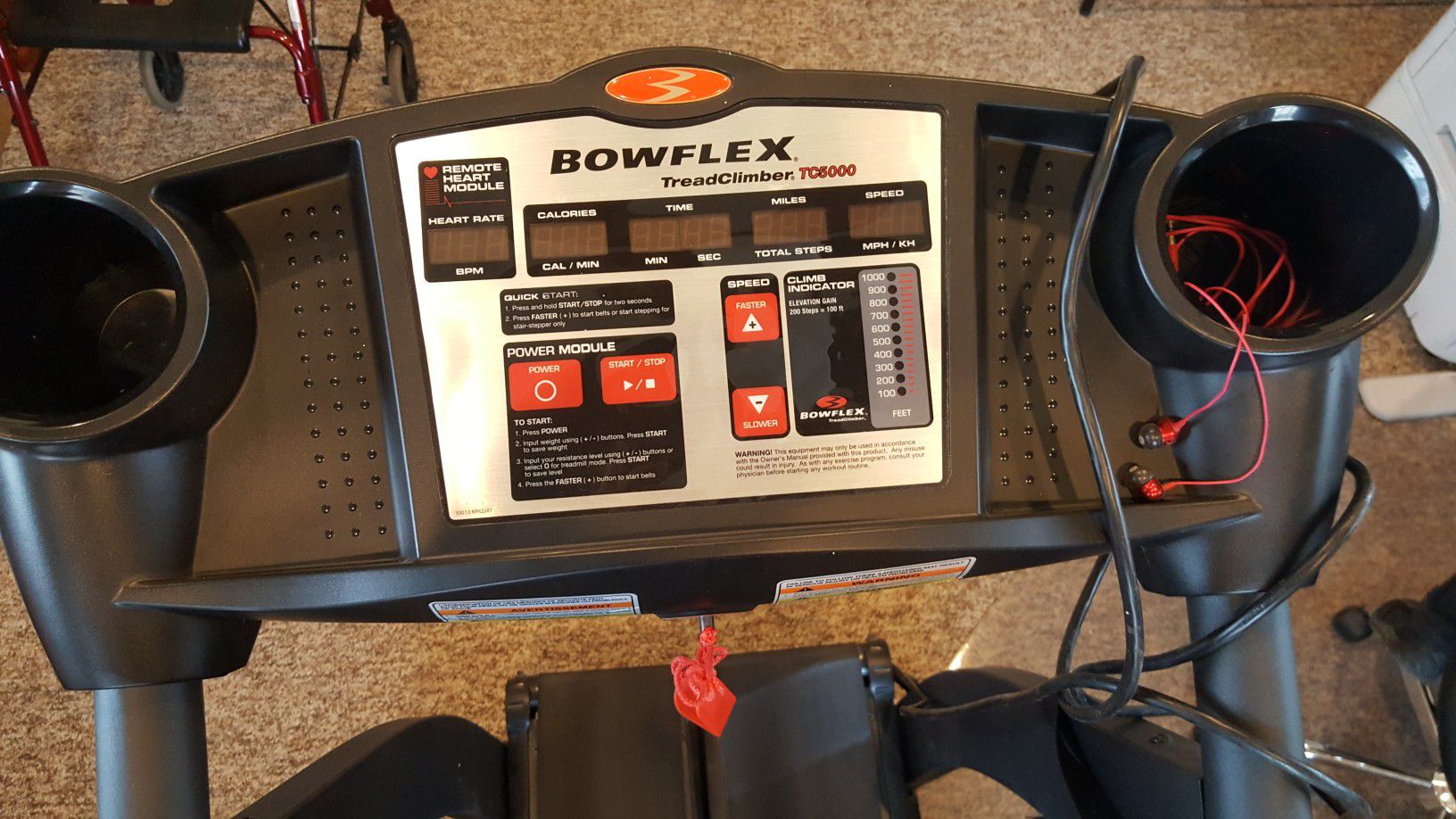 Bowflex tc5000 treadclimber