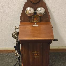 Antique JYDSK German Telephone 