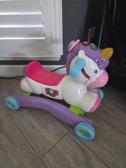 VTech Unicorn Ride-On Toddler Toy