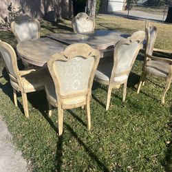 Dining Table And Chairs 