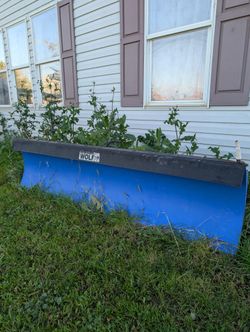 Winter Wolf Snow Plow