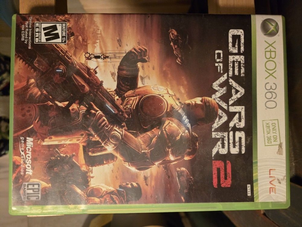 Gears of War 2 Xbox 360 Game