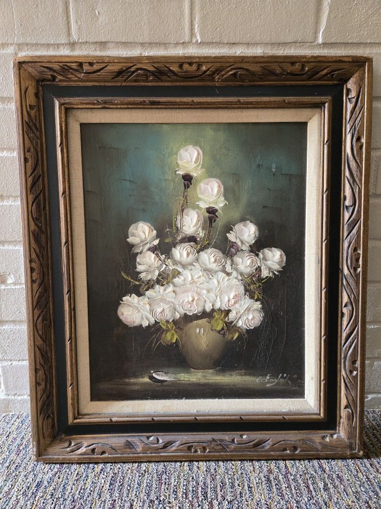 Beautiful Vintage Oil Painting - signed & framed