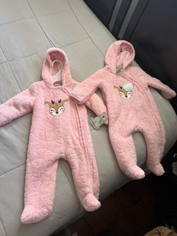 3-6m baby girl winter onesies