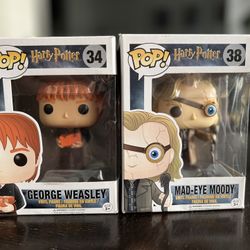 Mad-Eye Moody & George Weasley Harry Potter Pop Set