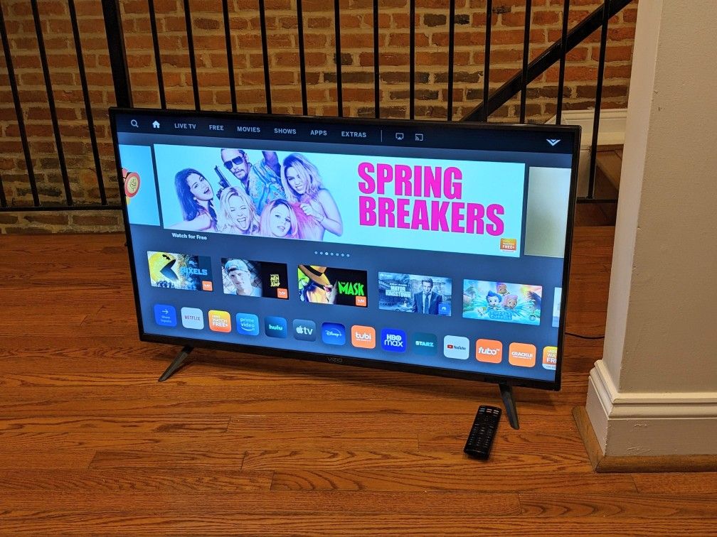 42" Vizio Smart Tv With Remote (Price Is Firm)