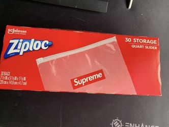 *LETTING GO CHEAP* SUPREME ZIPLOCKS