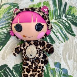 Laloopsy collectible doll in leopard print outfit