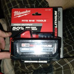 Milwaukee M18 6.0 Battery Brand New