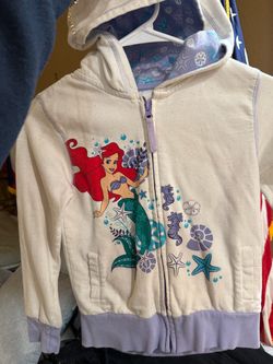 Little Mermaid Zip Hoodie