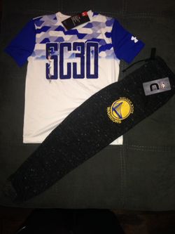 Steph Curry/Golden State Youth Joggers- new!