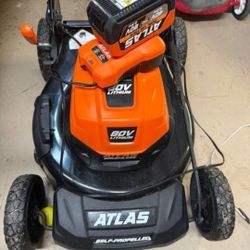 Atlas Lawnmower Battery & Charger