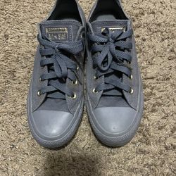 Converse All Star Chuck Taylor Ox Light Carbon Gold Sneakers 