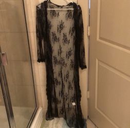 See through robe never worn