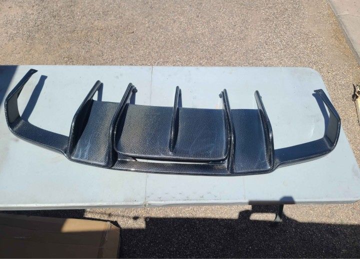 Mercedes Benz CLS63 (W218) Renntech Style Carbon Fibre Rear Diffuser
