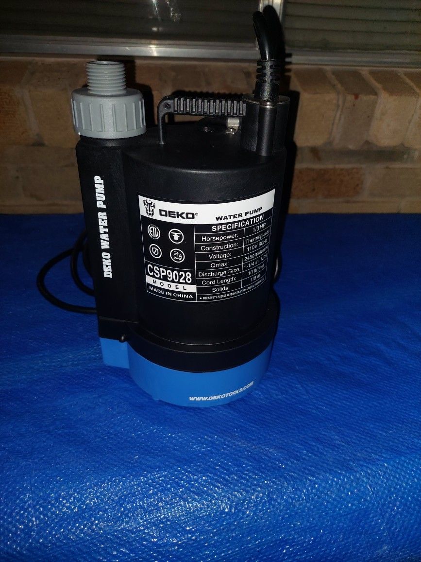 Deko Water Pump New