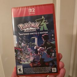 Pokemon Legends Z-A Switch 2 Game New Sealed 