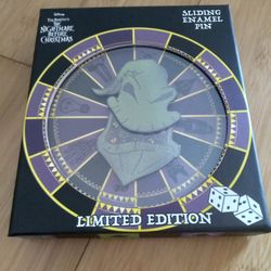 Loungefly Oogie Boogie Pin The Nightmare Before Christmas LE Limited 2000 3"