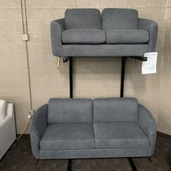 Modern Gray Sofa Set 